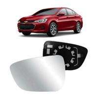 Lente base retrovisor para onix 2020/.. motorista