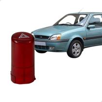 Lente Botão Pisca Alerta Vermelho Fiesta 2000 2001 2002