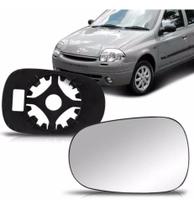 Lente c/base clio scenic 99... sandero logan ..08 metalizado