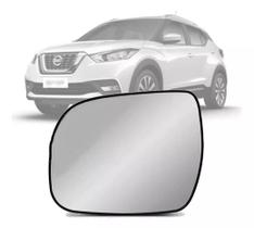 Lente C/base Retrovisor Esquerdo Nissan Kicks 2016 2017 2018 Lente C/base Retrovisor Esquerdo Nissan Kicks 2016 2017 2018
