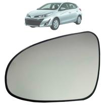 Lente C/ Base Retrovisor Toyota Yaris 2018 até 2022 Original