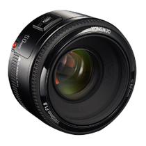 Lente Câmera Principal Distância Focal 50mm Yongnuo Canon Leve Grande Abertura F1.8 Foco Automático Profundidade - LBSHOP