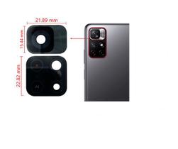 Lente Câmera Traseira Para Redmi Note 11t 5g Com Adesivo