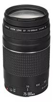 Lente Canon EF 75 300 F4 5,6 III