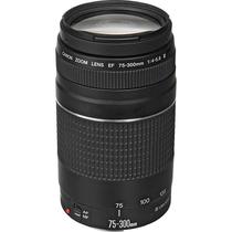 Lente Canon EF 75-300mm f/4-5.6 III - Objetiva Telefoto Zoom Compacta de Alta Qualidade