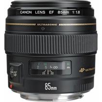 Lente Canon EF 85mm f/1.8 USM Ultrasonic