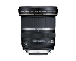 Lente Canon EF-S 10-22 mm f/3,5-4,5 USM para SLRs digitais EOS Lente Canon EF-S 10-22 mm f/3,5-4,5 USM para SLRs digitais EOS