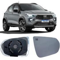 Lente Com Base Retrovisor Direito Pulse Original Gravado