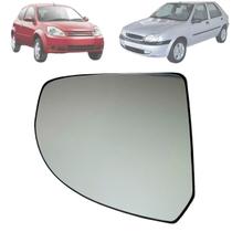 Lente Com Base Retrovisor Fiesta 2002 Ka 2008