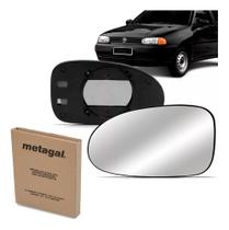Lente Com Base Retrovisor Gol G2 Bola 1995 A 1999 Lado Direito Passageiro Original