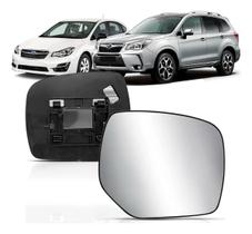 Lente Com Base Retrovisor Subarou Forester / Impreza - Lado Direito (Passageiro)