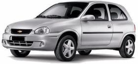 Lente Corsa Wind 1996 A 2002 Retrovisor Com Base