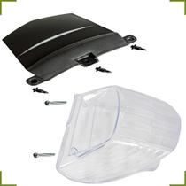 Lente cristal Lanterna traseira stop rabeta central e travas honda pop 110 mhx