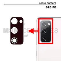 Lente da câmera celular SAMSUNG modelo S20 FE Lente da câmera celular SAMSUNG modelo S20 FE