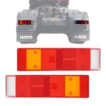 Lente da Lanterna Traseira Iveco Strallis Tector Universal 93161844 1999 2000 2001 A 2007 Universal