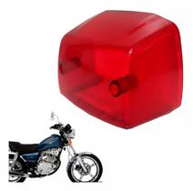 Lente da Lanterna Traseira Vermelha Intruder 125 2012 -2016 trilha Lente da Lanterna Traseira Vermelha Intruder 125 2012 -2016 trilha
