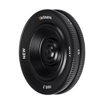 Lente de câmera 7artisans 18MM F6.3 Mark II UFO para Sony E Mount