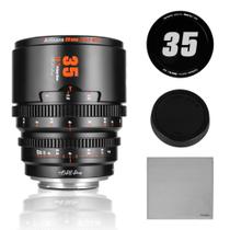 Lente de Cinema 7artisans 35mm T2.1 para Fuji X-Mount Lente de Cinema 7artisans 35mm T2.1 para Fuji X-Mount