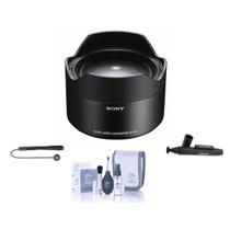 Lente de conversão ultra ampla Sony para FE 28mm F2 com limpador