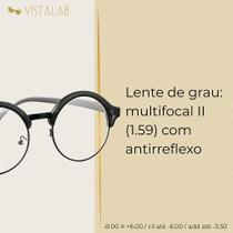 Lente de Grau Multifocal II (1.59) com Antirreflexo e Filtro Azul Lente de Grau Multifocal II (1.59) com Antirreflexo e Filtro Azul
