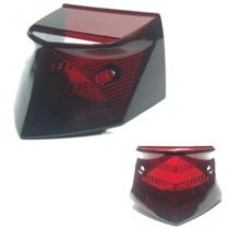 Lente de Lanterna Traseira Vermelho Fumê - Compatível com CB 300 e XRE 300