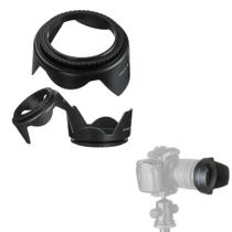 Lente De Proteção Em Forma De Flor Rosqueada De 49mm 52mm 55mm 58mm 62mm 67mm 72mm 77mm Para Câmeras Lente De Proteção Em Forma De Flor Rosqueada De 49mm 52mm 55mm 58mm 62mm 67mm 72mm 77mm Para Câmeras