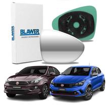Lente de Retrovisor com Base do Fiat Argo/Cronos - Lado Direito Lente de Retrovisor com Base do Fiat Argo/Cronos - Lado Direito