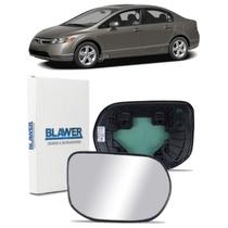 Lente de Retrovisor Com Base Honda Civic 2007-2011 Direito