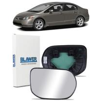 Lente De Retrovisor Com Base Honda Civic Direito