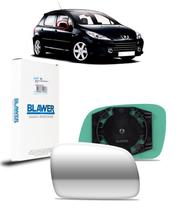 Lente de retrovisor com base peugeot 307 02-12 ld direito