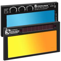 Lente de soldagem de escurecimento automático Perruner Gold Shade 5-13 2x4