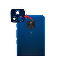 Lente De Vidro Câmera Traseira Moto E7 Plus