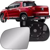 Lente De Vidro Espelho Com Base Retrovisor Esquerdo Toro