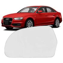 Lente do Espelho Retrovisor A4 A5 e A6 2010 a 2016 Esquerdo