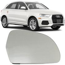 Lente do Espelho Retrovisor Audi Q3 1.4 e 2.0 de 2012 à 2019 - Ld Direito