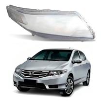 Lente Do Farol Lado Direito Honda City 1.5 2009 A 2014 Lente Do Farol Lado Direito Honda City 1.5 2009 A 2014
