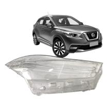 Lente do Farol Nissan Kicks 2017 Até 2021 Lente do Farol Nissan Kicks 2017 Até 2021