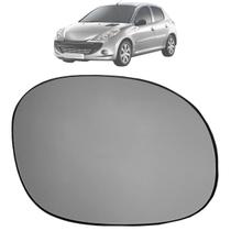 Lente Do Retrovisor Com Base 206 207 C3 2004 Até 2014 Lente Do Retrovisor Com Base 206 207 C3 2004 Até 2014