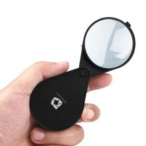 Lente dobrável Magnifier Deluxe Products DP-7016 4X 2,5" Lente dobrável Magnifier Deluxe Products DP-7016 4X 2,5"