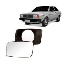 Lente e Base Retrovisor Esq Gol 1988 1989 1990 1991 1992