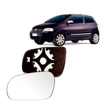 Lente e Base Retrovisor Esquerdo Fox 2003