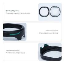 Lente em material plastico para proteção de oculos de realidade virtual