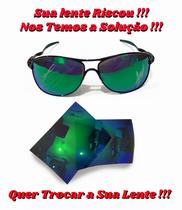 Lente Espelhada Polarizada Verde Esmeralda Bloco de Reposição