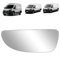 Lente espelho pequeno retrovisor lado esquerdo ducato jumper boxer 2018 a 2023 Lente espelho pequeno retrovisor lado esquerdo ducato jumper boxer 2018 a 2023