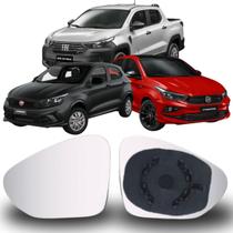 Lente Espelho Retrovisor Argo Cronos Strada 2020 até 2025 Lado Esquerdo Removel SB047 Lente Espelho Retrovisor Argo Cronos Strada 2020 até 2025 Lado Esquerdo Removel SB047