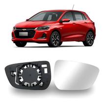 Lente Espelho Retrovisor Chevrolet Onix e Sedan de 2020 a 2023 COM BASE