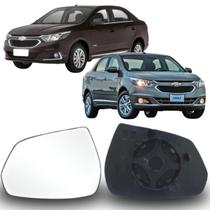 Lente Espelho Retrovisor Cobalt Lado Esquerdo Removel SB009