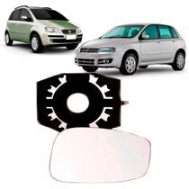 Lente Espelho Retrovisor Com Base Fiat Idea E Stilo Lente Espelho Retrovisor Com Base Fiat Idea E Stilo