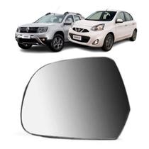 Lente Espelho Retrovisor Duster 16 17 18 19 20 Nissan March 2015/... Lente Espelho Retrovisor Duster 16 17 18 19 20 Nissan March 2015/...