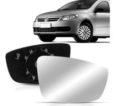 Lente Espelho Retrovisor Esquerdo Vw Gol G5 Após 2009 - 7015